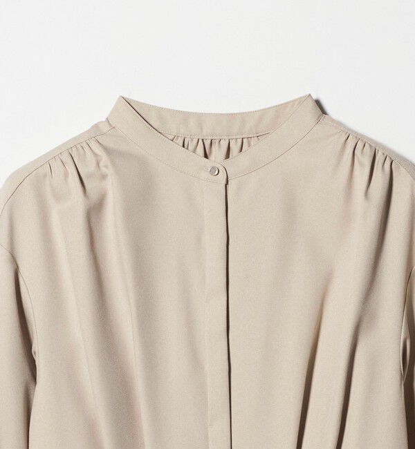 UNITED ARROWS green label relaxing「ウールライク バンドカラータック ワンピース」|ワンピース|