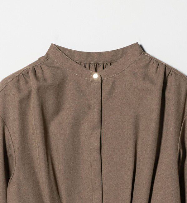 UNITED ARROWS green label relaxing「ウールライク バンドカラータック ワンピース」|ワンピース|