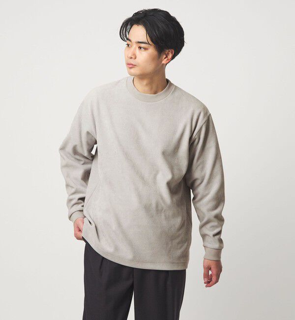 UNITED ARROWS green label relaxing「モール カノコ クルーネック カットソー」|Tシャツ・カットソー|LT.GRAY