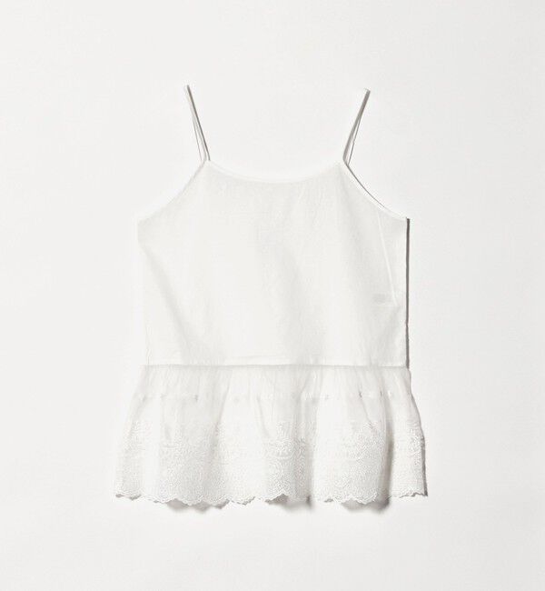 UNITED ARROWS green label relaxing「ニット &times; レース キャミソール プルオーバー セット」|ニット・セーター|