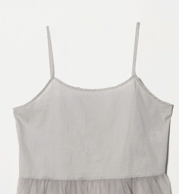 UNITED ARROWS green label relaxing「ニット &times; チュール キャミソール プルオーバー セット」|ニット・セーター|