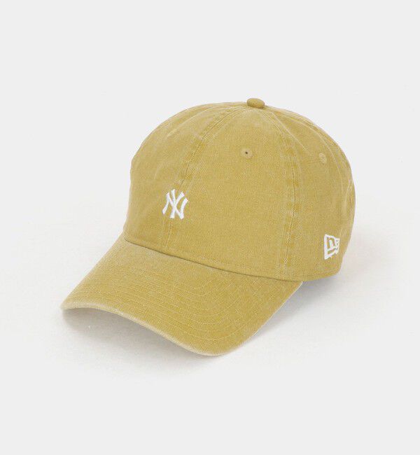 UNITED ARROWS green label relaxing「【別注】＜NEW ERA＞9TWENTY イタリアンウォッシュ NY ミニロゴ キャップ」|キャップ・キャスケット|MUSTARD