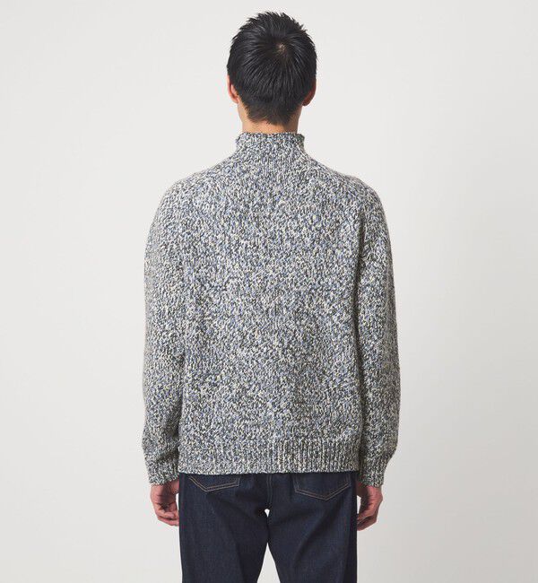 UNITED ARROWS green label relaxing「ミックス ヤーンローゲージ ロールネック ニット」|ニット・セーター|