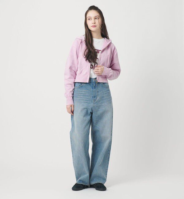 BEAUTY&YOUTH UNITED ARROWS「コットン ショートフロントジップパーカー」|カーディガン|