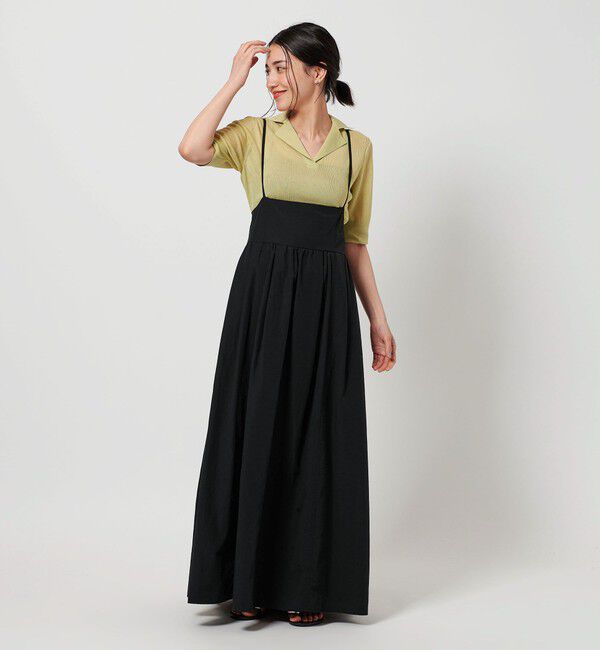 BEAUTY&YOUTH UNITED ARROWS「ナイロンコットン バックホール キャミワンピース -2WAY-」|ワンピース|