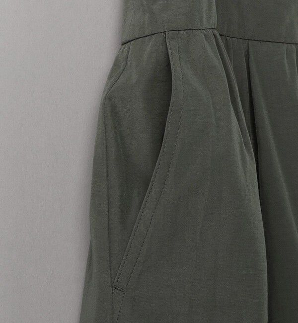 BEAUTY&YOUTH UNITED ARROWS「ナイロンコットン バックホール キャミワンピース -2WAY-」|ワンピース|