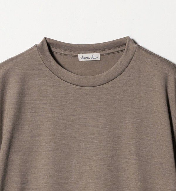 STEVEN ALAN「＜Steven Alan＞ウールジャージー ショートスリーブ Tシャツ」|Tシャツ・カットソー|