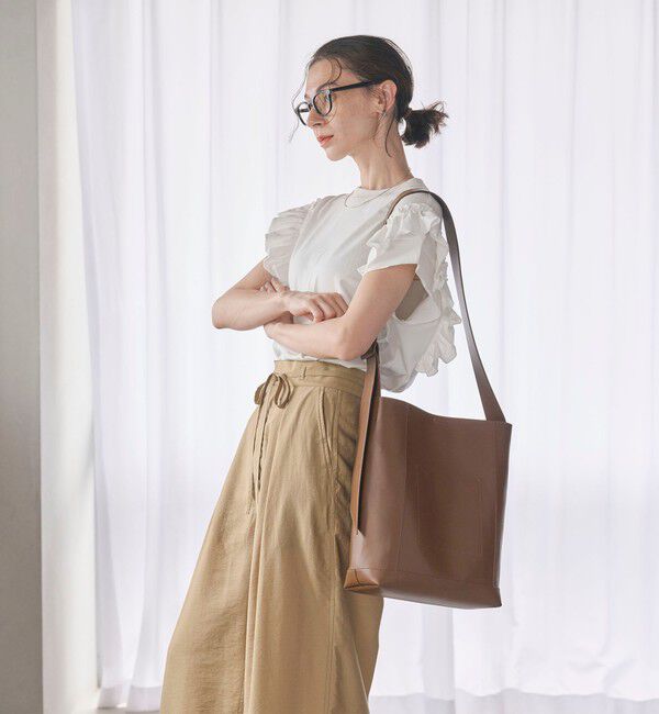 BEAUTY&YOUTH UNITED ARROWS「ソフト ワイドベルト ビッグ ショルダーバッグ 2」|ショルダー・メッセンジャー|