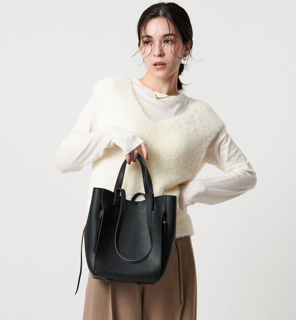 BEAUTY&YOUTH UNITED ARROWS「ジップポケット 2ハンドル トートバッグ -2WAY-」|トートバッグ|