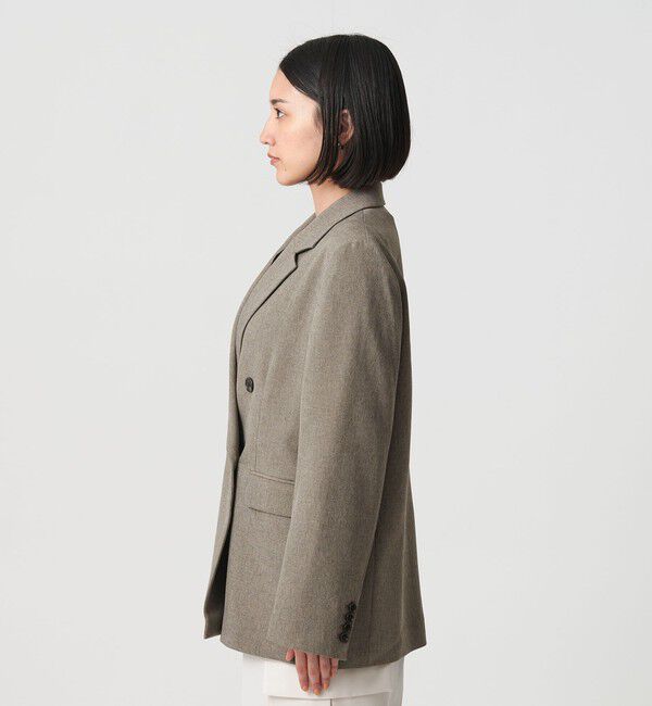 BEAUTY&YOUTH UNITED ARROWS「ポリエステルブレンド ダブルジャケット」|テーラードジャケット|