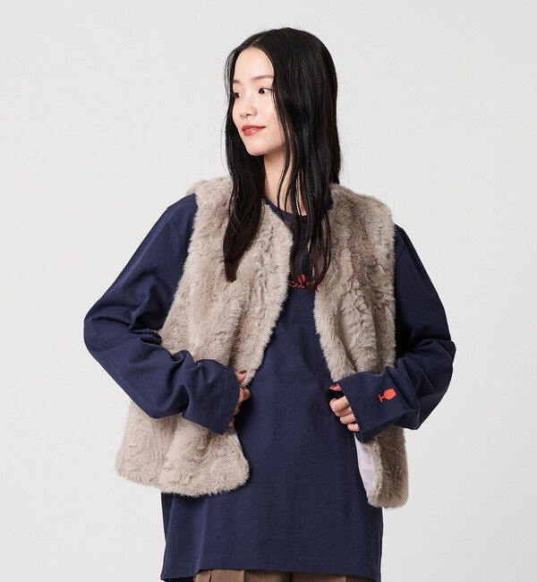BEAUTY&YOUTH UNITED ARROWS「フェイクファー ベスト」|ベスト・ジレ|MOCA