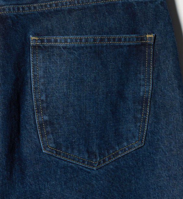 STEVEN ALAN「＜Steven Alan＞ 13.5oz デニム 5ポケット バギー テーパード パンツ」|デニム|