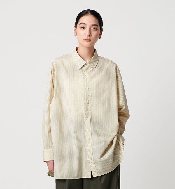 BEAUTY&YOUTH UNITED ARROWS「コットン ストライプビッグシャツ」|シャツ・ブラウス|