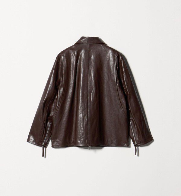 BEAUTY&YOUTH UNITED ARROWS「シープレザー フロントジップ ジャケット」|その他|