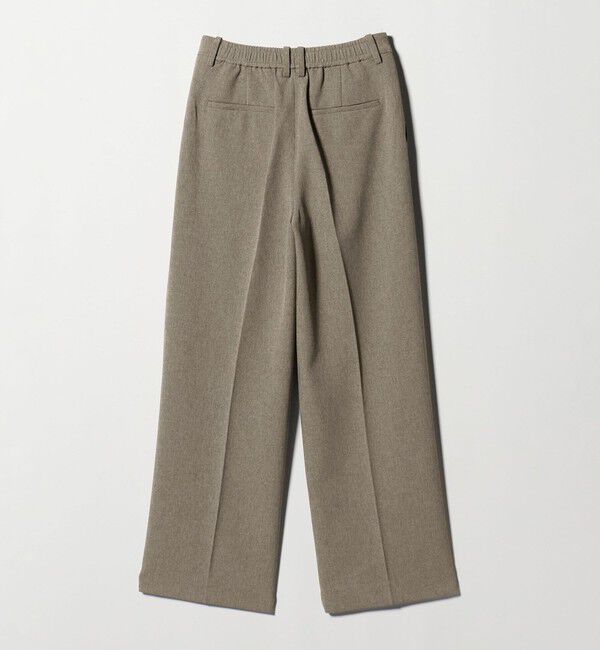 BEAUTY&YOUTH UNITED ARROWS「ポリエステルブレンド バックゴムストレートパンツ」|スラックス|