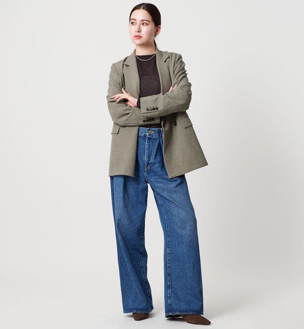 BEAUTY&YOUTH UNITED ARROWS「レザーライク ポインテッド ミュール」|サンダル|