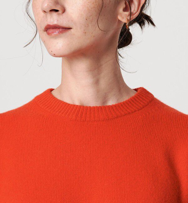 BEAUTY&YOUTH UNITED ARROWS「ウールカシミヤ アクア クルーネックニット」|ニット・セーター|