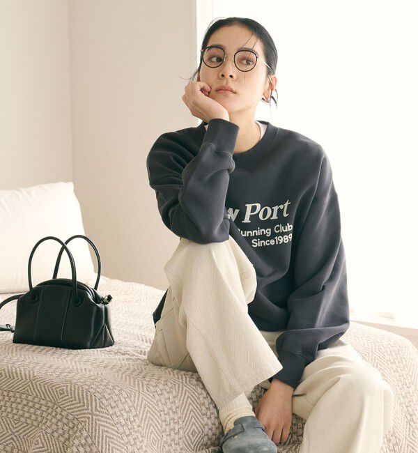 BEAUTY&YOUTH UNITED ARROWS「コットン裏毛 ロゴスウェット プルオーバー」|スウェット・ジャージ|