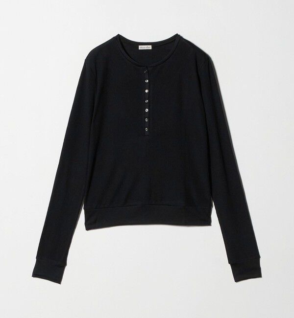 STEVEN ALAN「＜Steven Alan＞ウール リブ ヘンリーネック プルオーバー」|Tシャツ・カットソー|