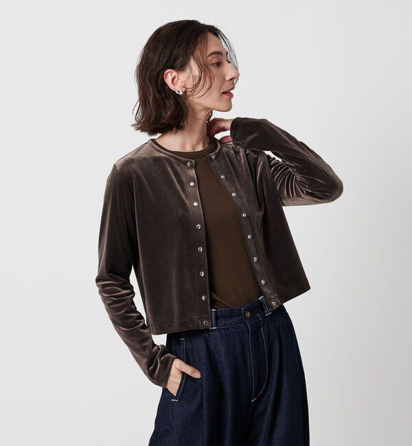 BEAUTY&YOUTH UNITED ARROWS「セルロースウールブレンド クルーネックカットソー」|Tシャツ・カットソー|