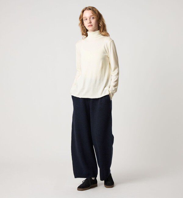 STEVEN ALAN「＜Steven Alan＞コットン カシミヤ ハイネック プルオーバー」|Tシャツ・カットソー|