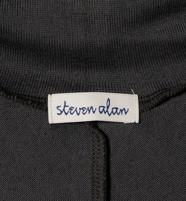 STEVEN ALAN「＜Steven Alan＞コットン カシミヤ ハイネック プルオーバー」|Tシャツ・カットソー|