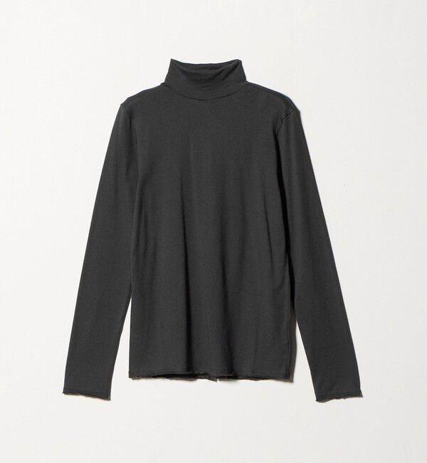 STEVEN ALAN「＜Steven Alan＞コットン カシミヤ ハイネック プルオーバー」|Tシャツ・カットソー|