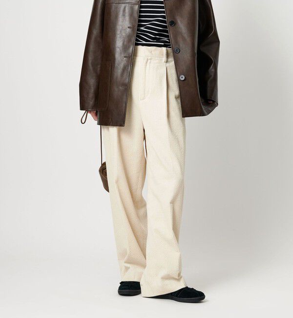 BEAUTY&YOUTH UNITED ARROWS「コーデュロイ ワイドストレートパンツ」|その他|