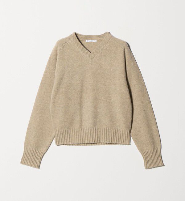 BEAUTY&YOUTH UNITED ARROWS「ウールナイロンブレンド Vネックニットプルオーバー」|ニット・セーター|