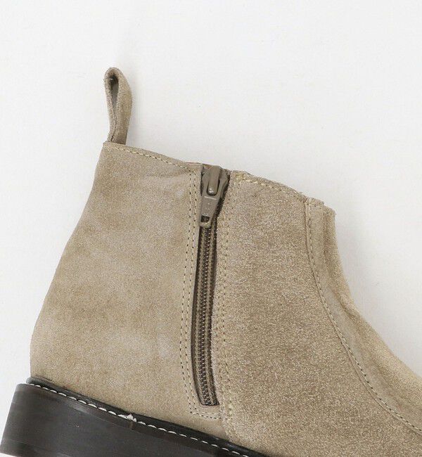 BEAUTY&YOUTH UNITED ARROWS「スエード Uチップ ショートブーツ」|ロングブーツ|