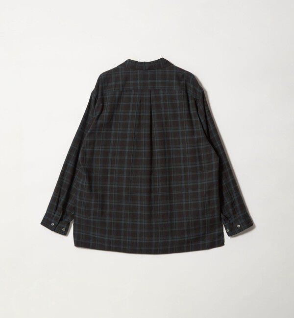 STEVEN ALAN「＜Steven Alan＞ ネル マドラスチェック オープンカラー シャツ BOX」|シャツ・ブラウス|