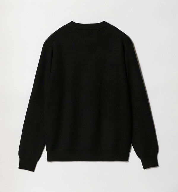 BEAUTY&YOUTH UNITED ARROWS「【WEB限定 WARDROBE SMART】マシーンウォッシャブル ウールミックス アゼ クルーネック」|ニット・セーター|