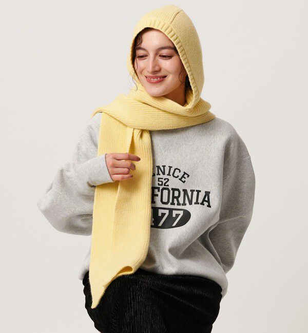 BEAUTY&YOUTH UNITED ARROWS「ニット フード マフラー」|マフラー|