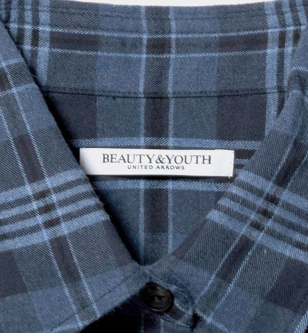 BEAUTY&YOUTH UNITED ARROWS「コットンフランネル チェックシャツ」|シャツ・ブラウス|