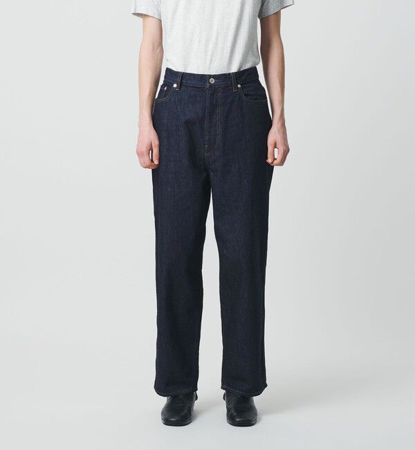 BEAUTY&YOUTH UNITED ARROWS「ワンウォッシュ バギー テーパード デニムパンツ」|チノ|