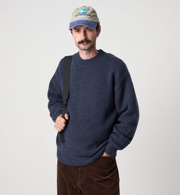 STEVEN ALAN「＜Steven Alan＞ ハミルトンラムズウール ハイクルーネック ニット NARROW」|ニット・セーター|