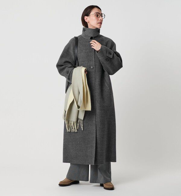 BEAUTY&YOUTH UNITED ARROWS「リバー ステンカラー ロングコート」|ステンカラーコート|