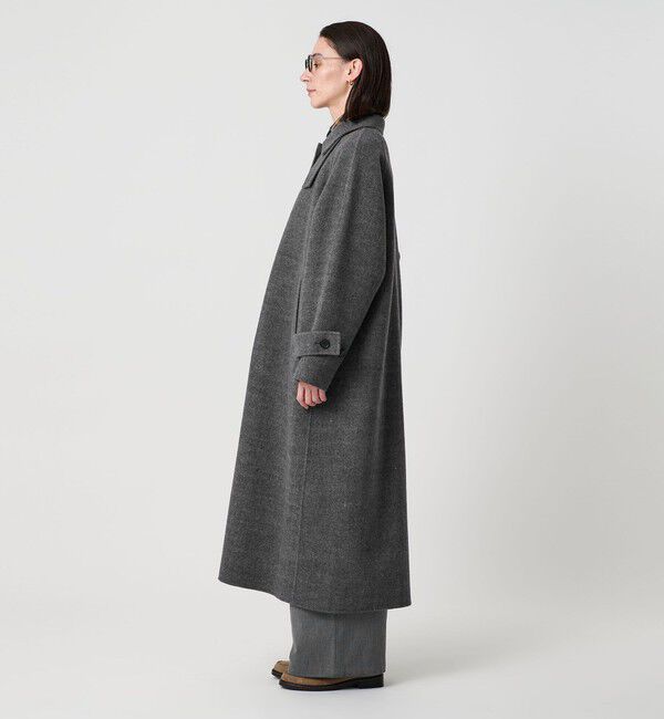 BEAUTY&YOUTH UNITED ARROWS「リバー ステンカラー ロングコート」|ステンカラーコート|