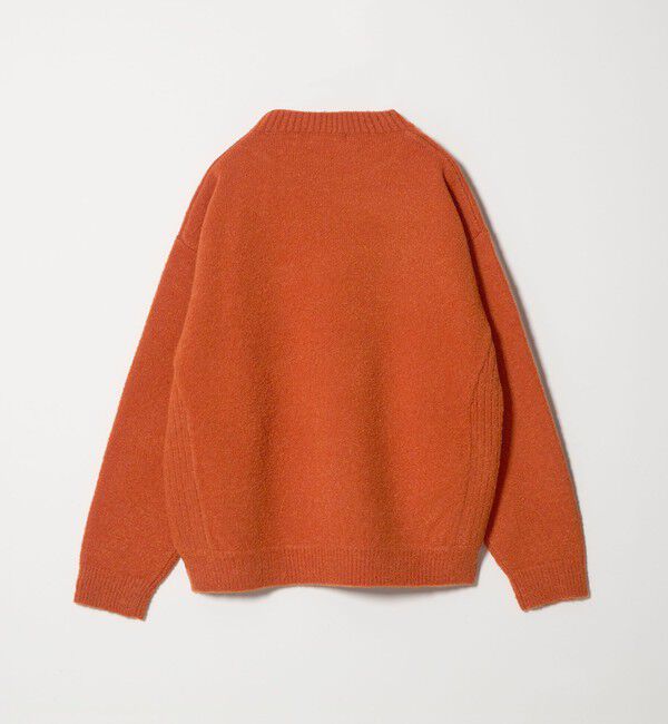 MONKEY TIME「ウール ナイロン ループヤーン クルーネック」|ニット・セーター|