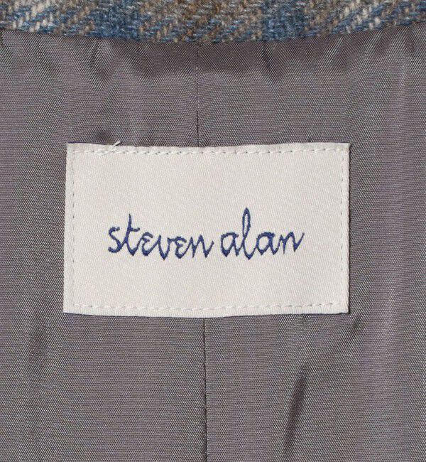 STEVEN ALAN「＜Steven Alan＞チェック ラグランスリーブ コート」|その他|