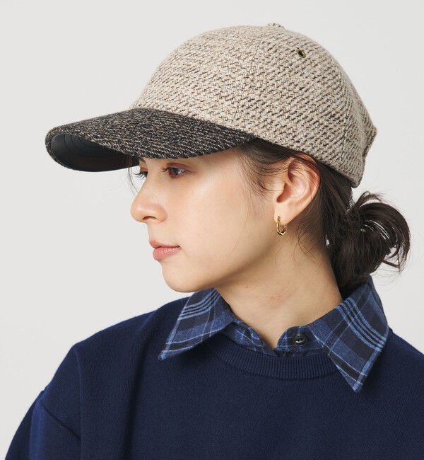 BEAUTY&YOUTH UNITED ARROWS「【別注】＜Revis.＞ツイード キャップ」|キャップ・キャスケット|