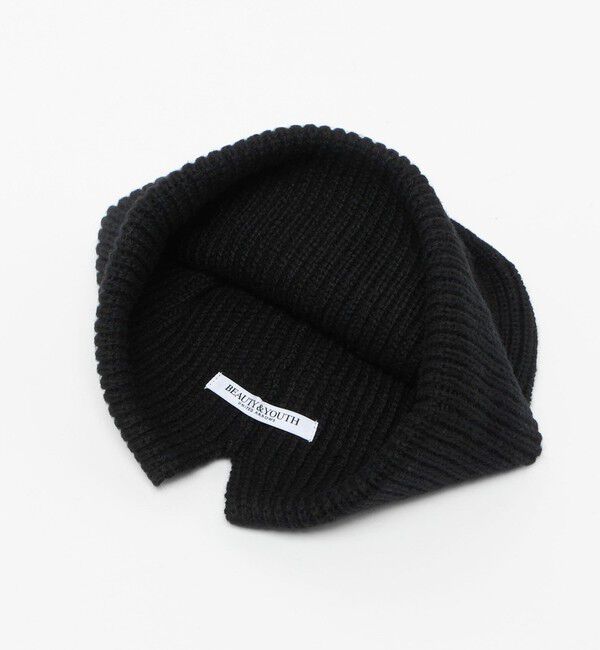 BEAUTY&YOUTH UNITED ARROWS「バックリボン ニットキャップ」|ニット帽|
