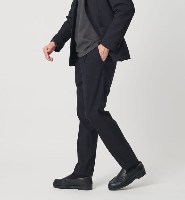 BEAUTY&YOUTH UNITED ARROWS「【WEB限定 WARDROBE SMART】DELEGANT サキソニー セットアップ/ジャケット＆イージーパンツ」|スーツ|