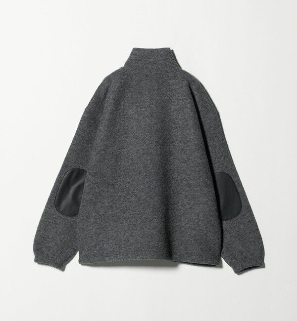 BEAUTY&YOUTH UNITED ARROWS「ハーフジップ エルボーパッチ プルオーバー」|Tシャツ・カットソー|