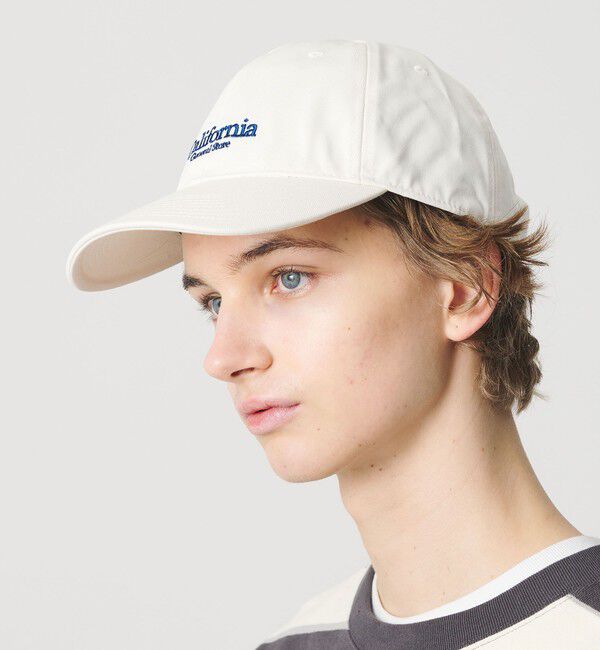 California General Store「＜CGS.＞6パネル ロゴ キャップ」|キャップ・キャスケット|