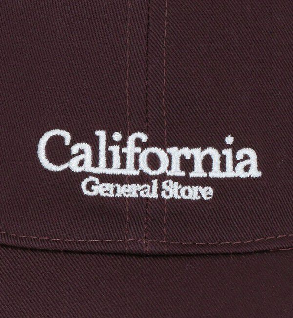California General Store「＜CGS.＞6パネル ロゴ キャップ」|キャップ・キャスケット|