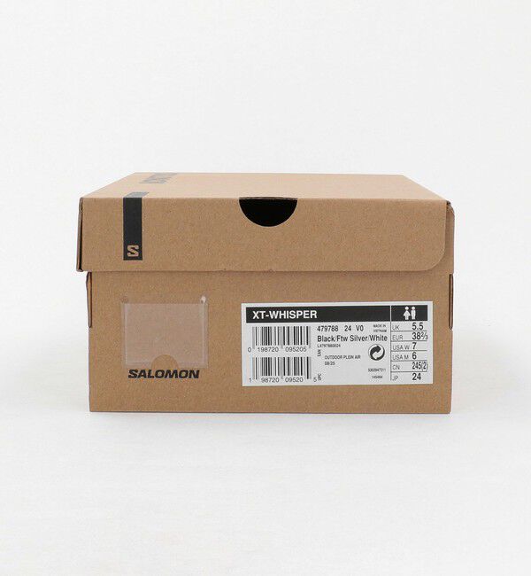 BEAUTY&YOUTH UNITED ARROWS「【国内EXCLUSIVE】＜Salomon＞XT-WHISPER ブラック/スニーカー」|スニーカー|