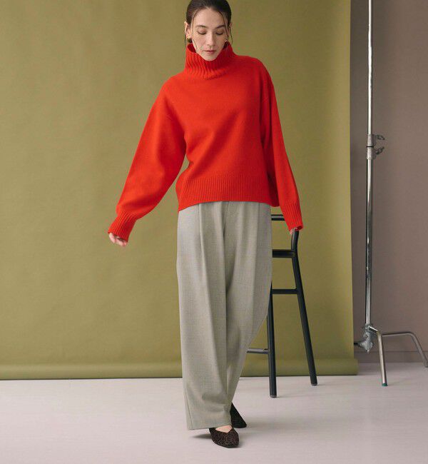 BEAUTY&YOUTH UNITED ARROWS「ウールブレンド ツイルバックゴムパンツ ウォッシャブル」|その他|