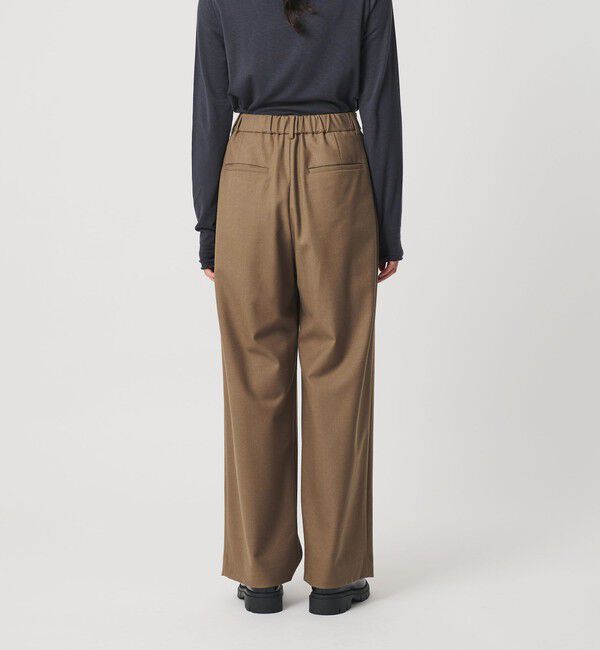 BEAUTY&YOUTH UNITED ARROWS「ウールブレンド ツイルバックゴムパンツ ウォッシャブル」|その他|