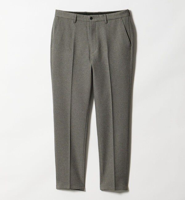 BEAUTY&YOUTH UNITED ARROWS「【WEB限定 WARDROBE SMART】ウールライク ノープリーツ パンツ」|チノ|